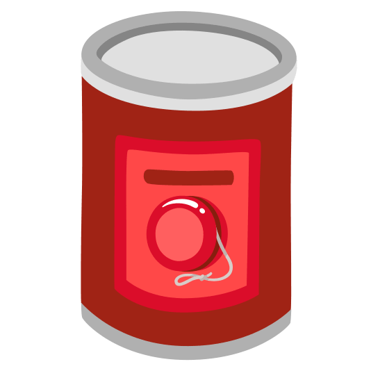 canned food yo yo