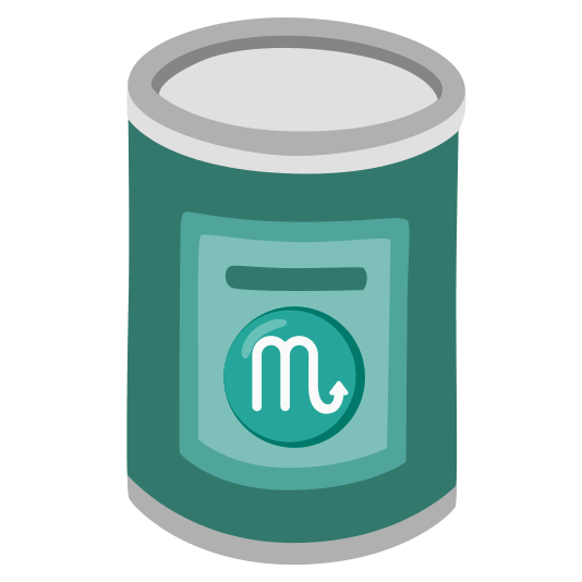 canned food scorpius