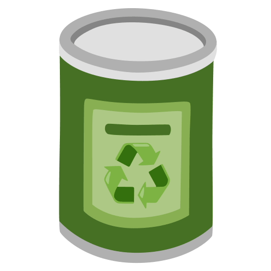 canned food recycle