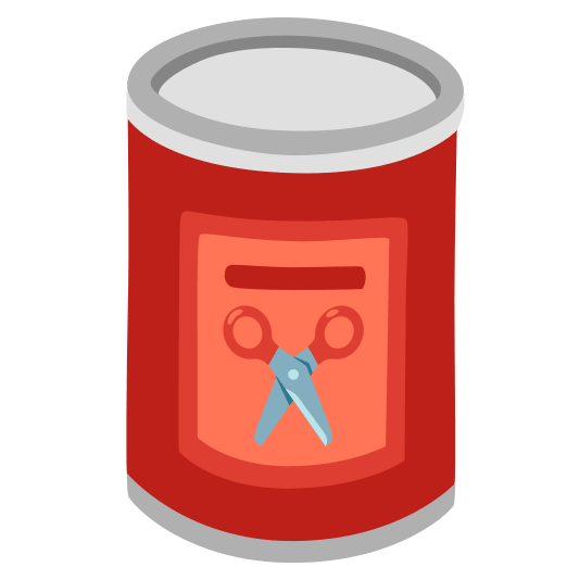 canned food scissors