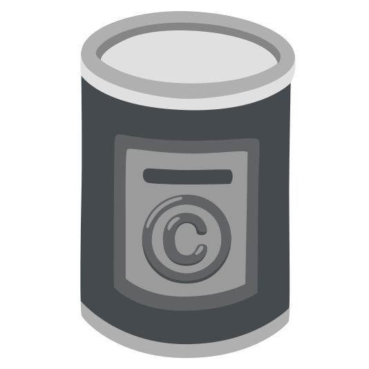 canned food copyright