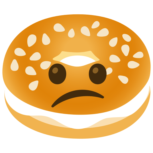 bagel confused