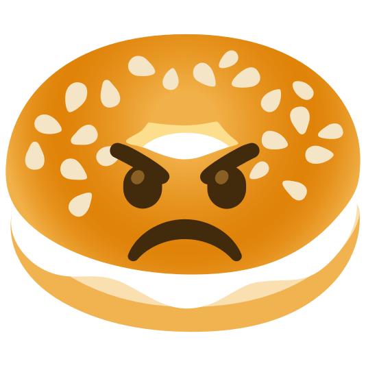 bagel angry
