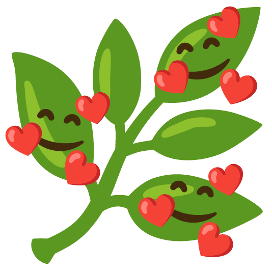smiling face with 3 hearts herb