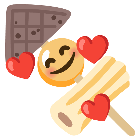 smiling face with 3 hearts oden