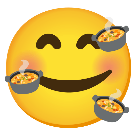 smiling face with 3 hearts stew