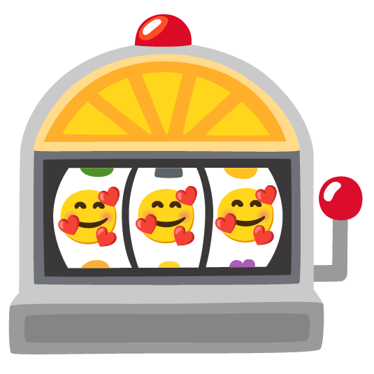 smiling face with 3 hearts slot machine