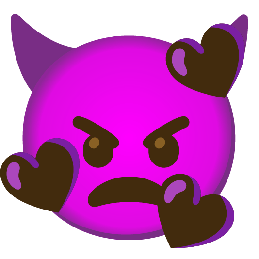 smiling face with 3 hearts imp