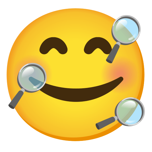 smiling face with 3 hearts mag right