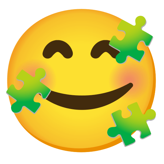 smiling face with 3 hearts jigsaw