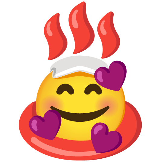 smiling face with 3 hearts hotsprings