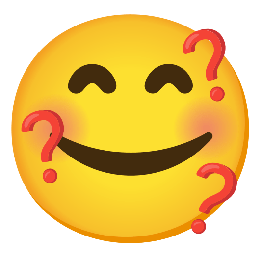 smiling face with 3 hearts question