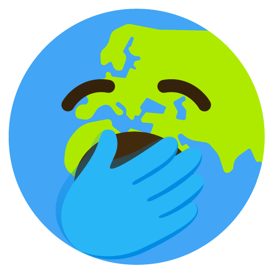 yawning face earth africa