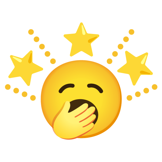 yawning face star2