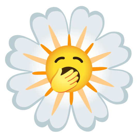 yawning face blossom