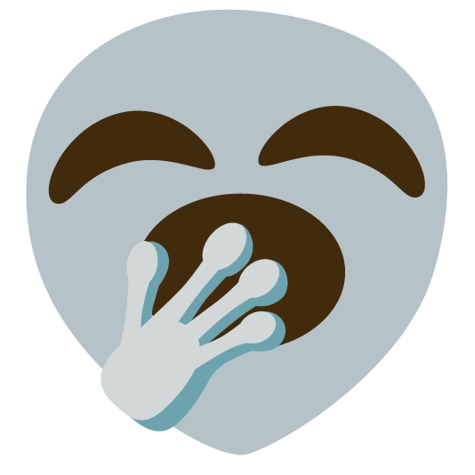 yawning face alien