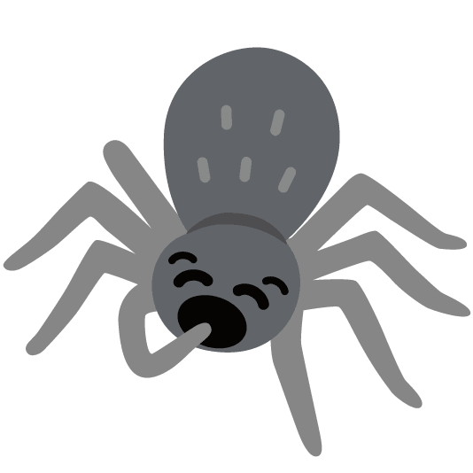 yawning face spider