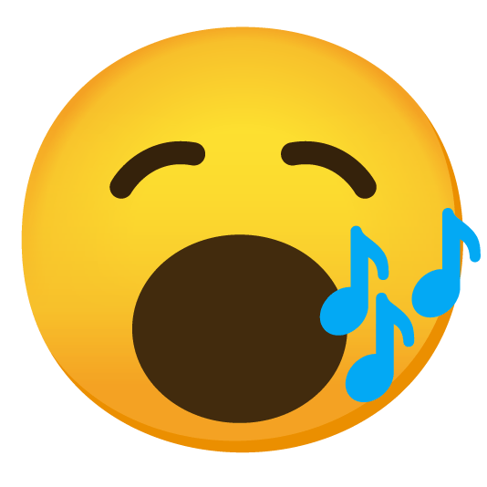 yawning face yawning face