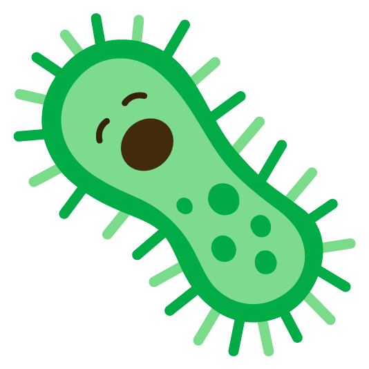 yawning face microbe