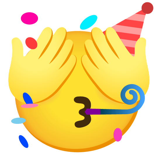 partying face see no evil