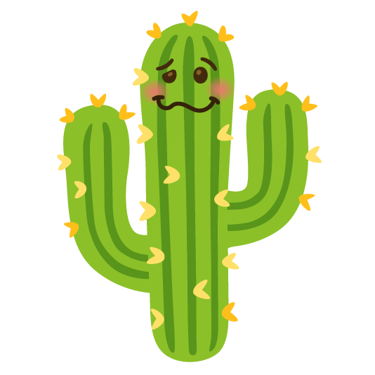 woozy face cactus