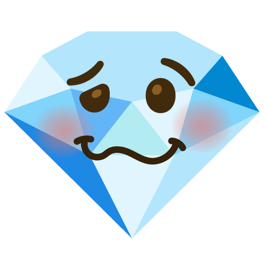 woozy face gem