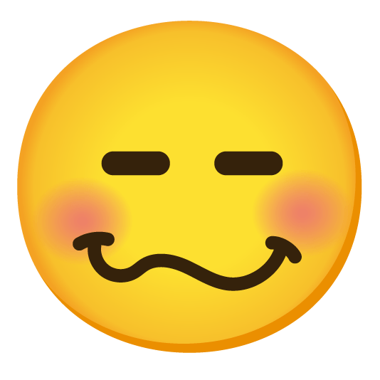 woozy face expressionless