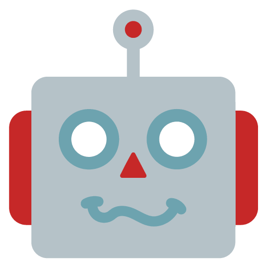 woozy face robot face