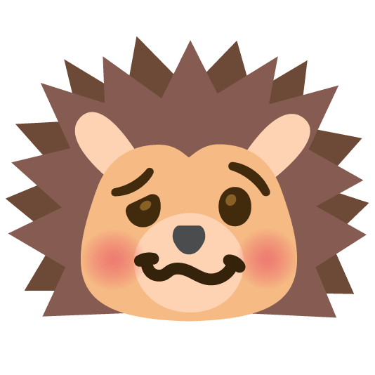 woozy face hedgehog