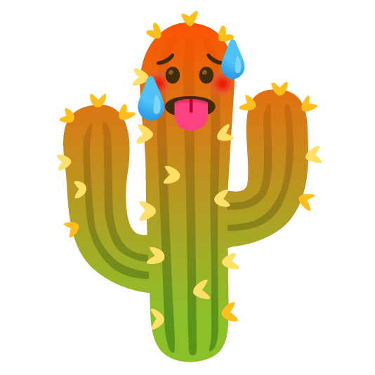 hot face cactus