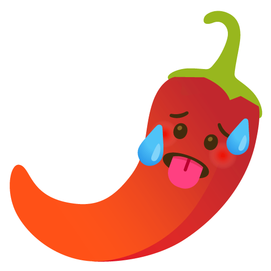 hot face hot pepper