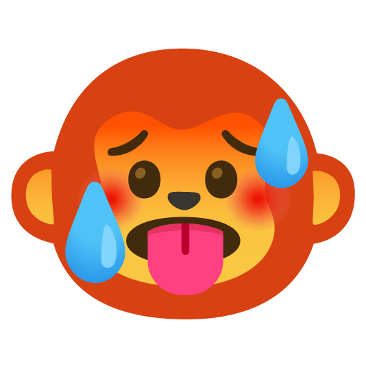 hot face monkey face