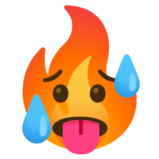 hot face fire