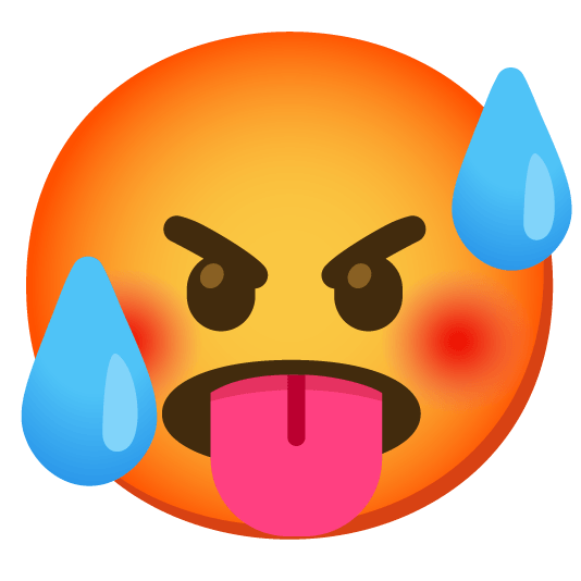 hot face angry