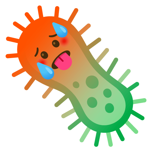 hot face microbe