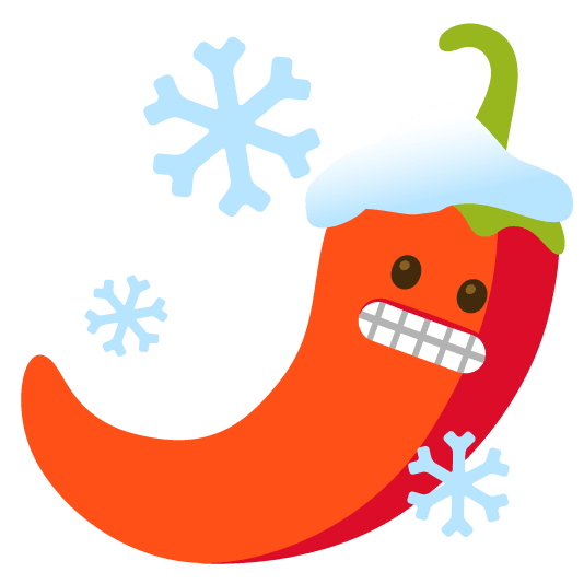 cold face hot pepper
