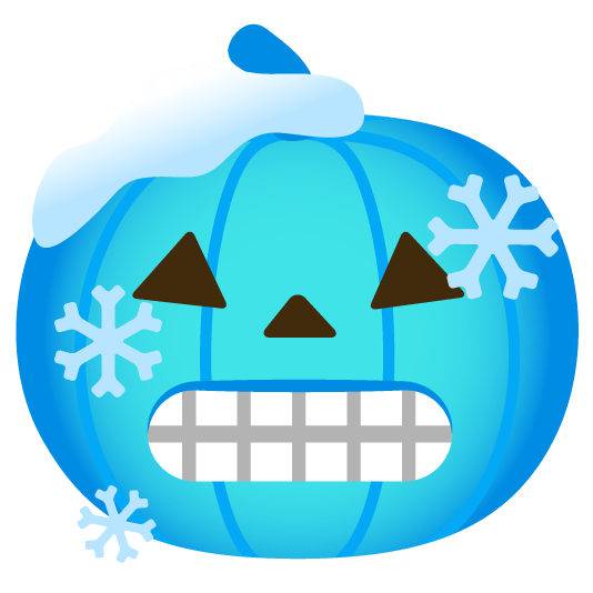 cold face jack o lantern