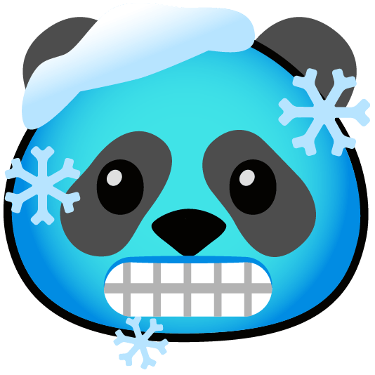 cold face panda face
