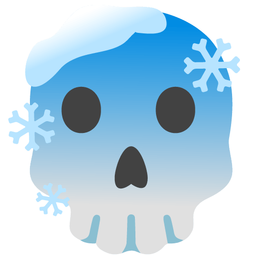 cold face skull