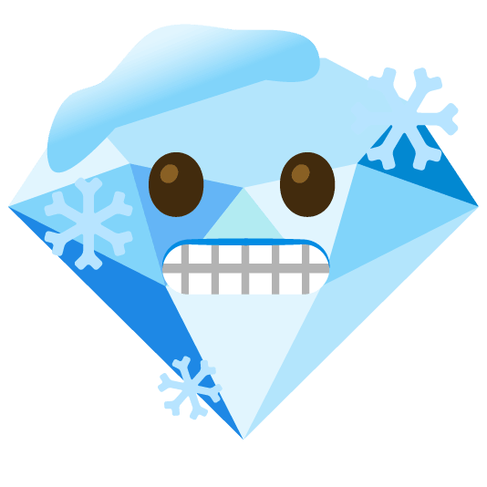 cold face gem