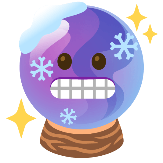 cold face crystal ball