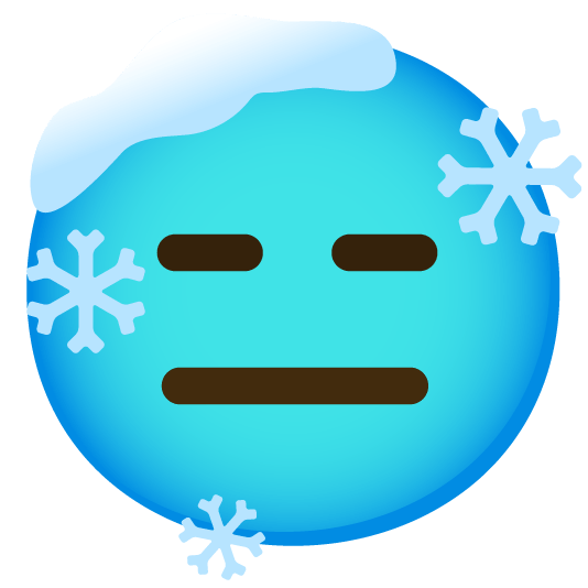 cold face expressionless