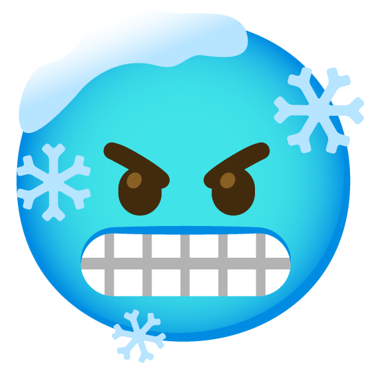 cold face angry