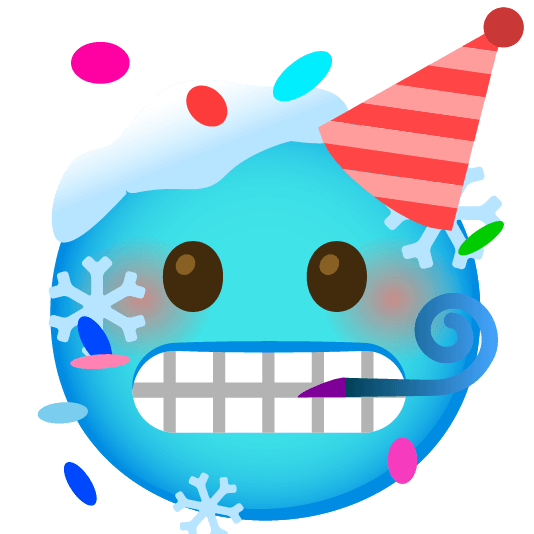 cold face partying face