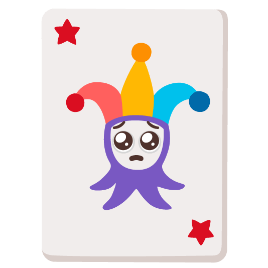 pleading face black joker