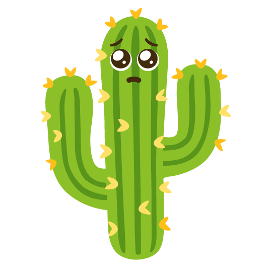 pleading face cactus