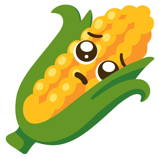 pleading face corn