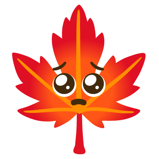 pleading face maple leaf