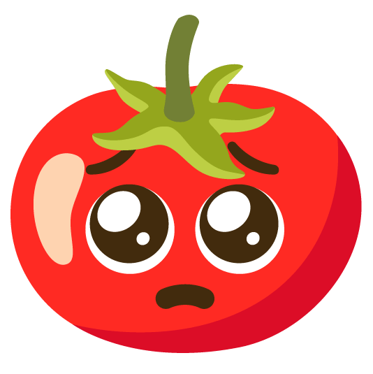 pleading face tomato