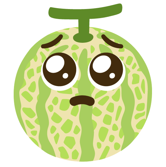 pleading face melon